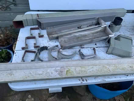 Photo of free Assorted guttering/drainage items (Presteigne LD8) #1