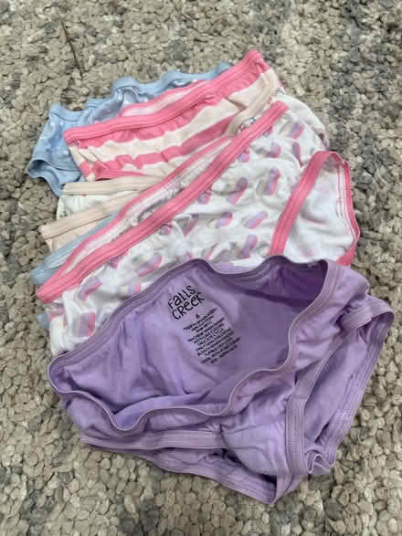 Photo of free Never worn - girls size 6-7 undies (Kensington) #1