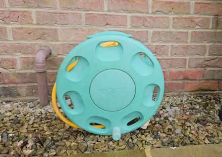 Photo of free Hozelock long hose and reel (Bilton HG1) #2