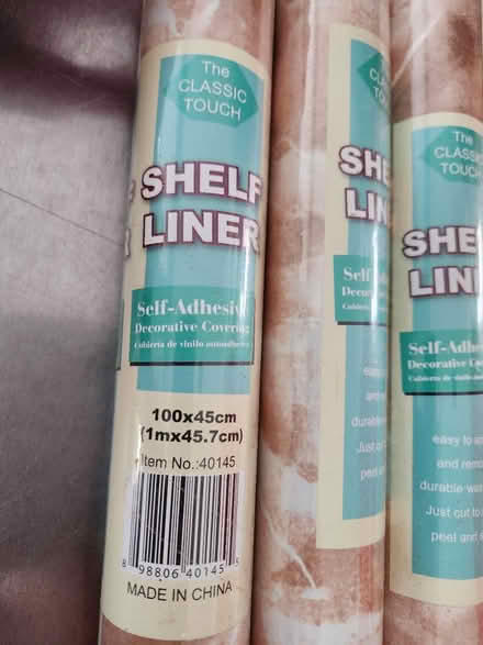 Photo of free 4 rolls shelf paper-marble print (Bloomfield, NJ) #2