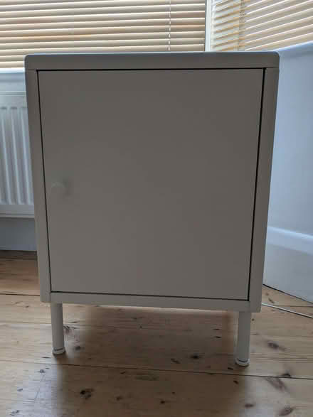 Photo of free IKEA white metal cabinet wall hung or freestanding (Whitehawk BN2) #2