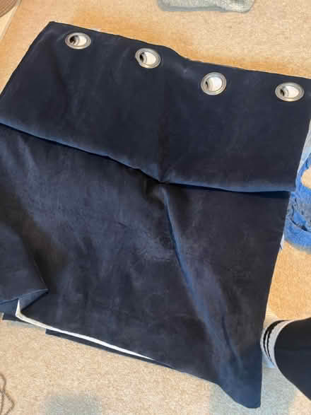 Photo of free Navy curtains (Tunbridge Wells TN2) #1