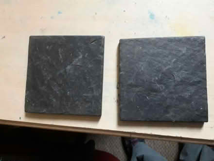 Photo of free 2 slate coasters (Montgomery St, EH7.) #1