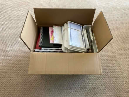 Photo of free Box of notepads/ note books (Near Shady Grove metro) #1