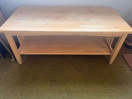 Photo of free Coffee table (Downtown Olympia) #1