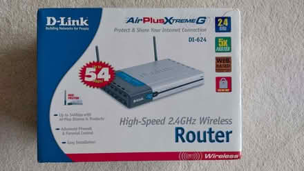 Photo of free Wifi Router 54mhz DLink (Kenley CR8) #1