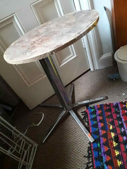 Photo of free Swivel Table (Montgomery St, EH7.) #1