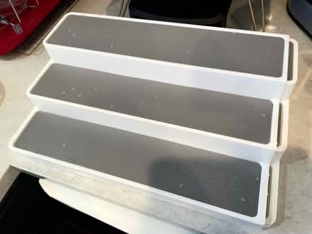 Photo of free STINKY! Shelf risers/spice racks (Midtown) #2