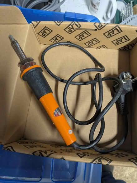 Photo of free Soldering iron EU plug (BH8) #1