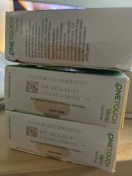 Photo of free Glucose test strips EXPIRED (Torrance (Near South High)) #2