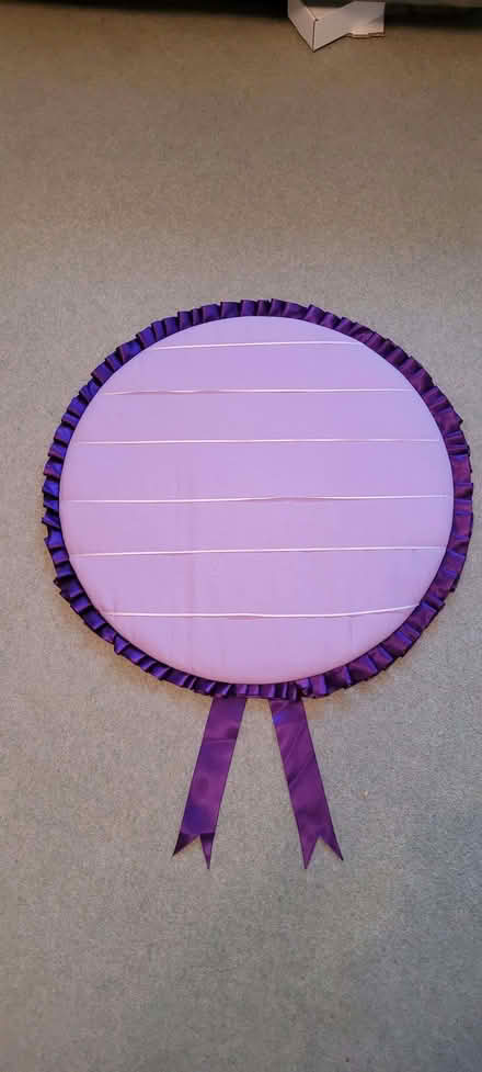 Photo of free Rosette Display Board, shaped as a Rosettte (Woodley RG5) #1