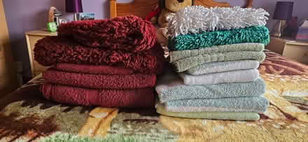 Photo of free Towels and bath mats (Weeds Wood ME5) #1