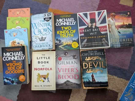 Photo of free Box of books - films, fiction, childrens (Redhill Common RH1) #2