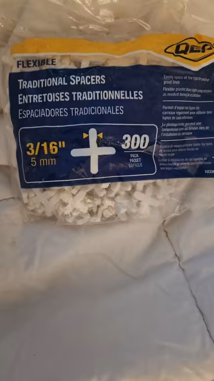 Photo of free Ceramic Tile spacers (Danforth and Greenwood) #1