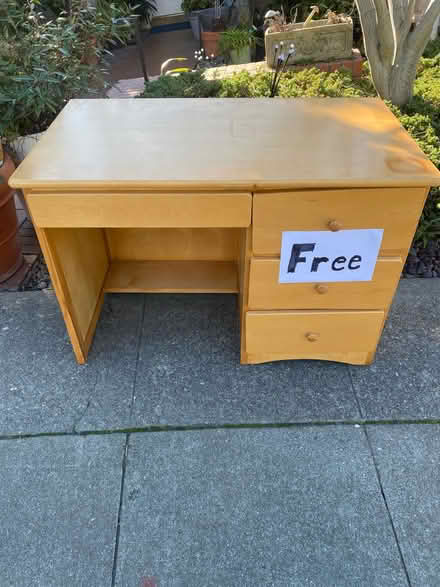 Photo of free Small study desk for student (Oakland, CA 94619, USA) #1