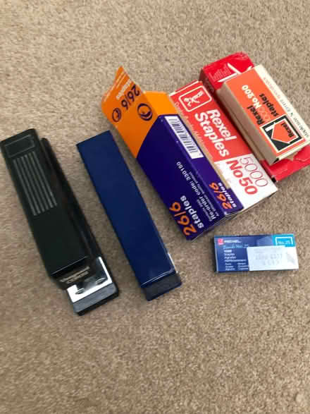 Photo of free Staplers and staples (West Hitchin SG5) #1