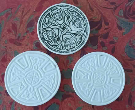 Photo of free 3 Celtic design coasters (AB22) #1