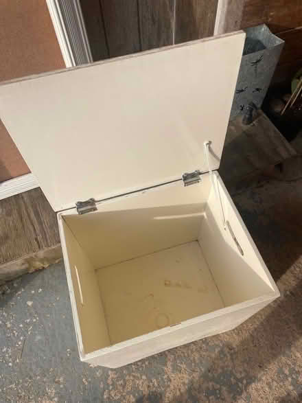 Photo of free Bathroom storage stool with cork lid (Bradford on Avon BA15) #2