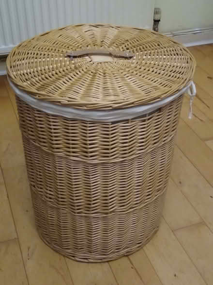 Photo of free Wicker linen basket (Moston CH2) #2