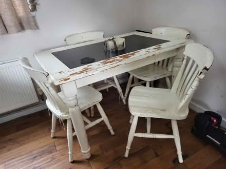 Photo of free Table 4 chairs (CW12) #2