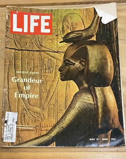 Photo of free Life magazine Egypt issue (Nr Fresh Pond & Mt Auburn Cem.) #2