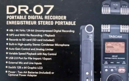 Photo of free Audio recorder (Burlington) #3