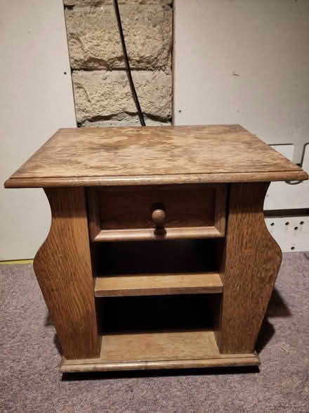 Photo of free Beautiful wooden bedside table (Huddersfield HD2) #1