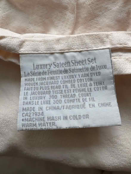 Photo of free King size cotton sheets (North West Aurora) #1