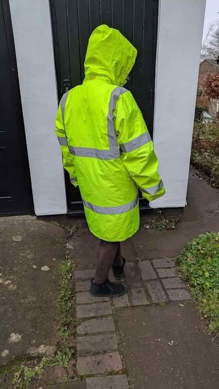 Photo of free Hi Viz Jacket, Small size, long length (Keele ST5) #1