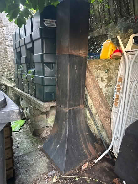 Photo of free large metal chimney hood (Barnstaple) #1