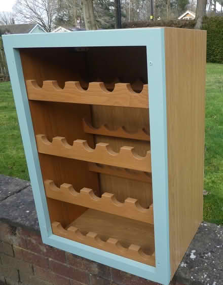 Photo of free Wooden wine rack (High Kelling, Holt) #1