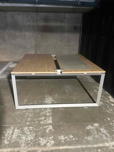 Photo of free Two person Steelcase Desk (Torrey Pines) #1