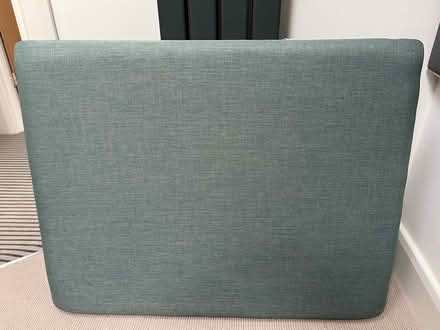 Photo of free Single bed upholstered headboard - sage green (Kingston Gate KT2) #1