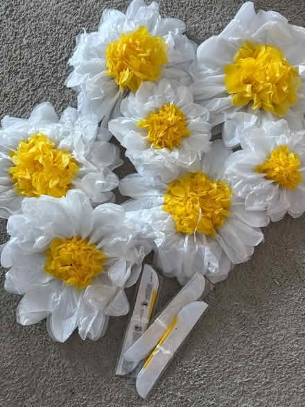 Photo of free Paper daisy decor (Ft. Meade) #1