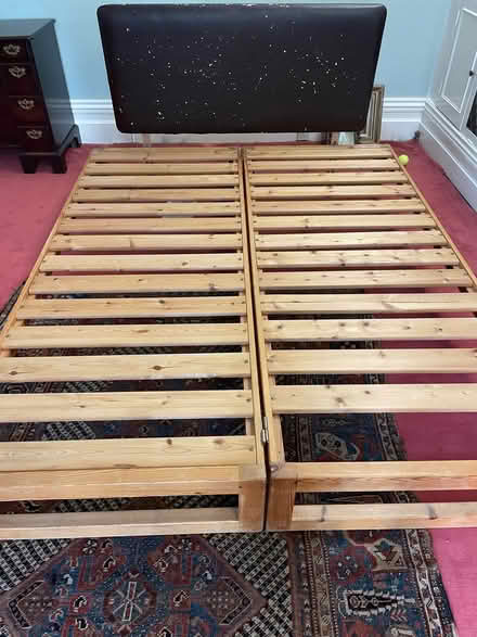 Photo of free Wooden bed base (Barnes SW13) #4