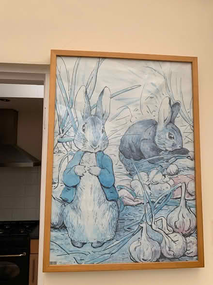 Photo of free Large Peter rabbit picture (Greaves LA1) #1