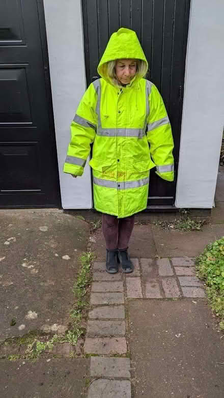 Photo of free Hi Viz Jacket, Small size, long length (Keele ST5) #2