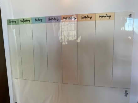 Photo of free Weekly Dry Erase Self-Stick (North Seattle (Roosevelt)) #1