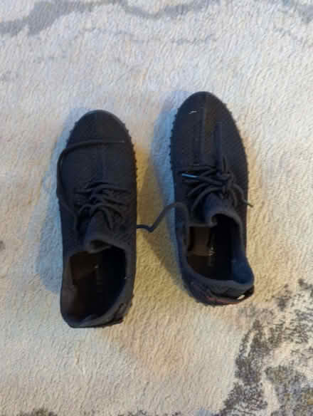 Photo of free Papaya black fabric trainers (Woodloes Park CV34) #1