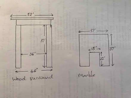 Photo of free Fireplace set (Earley RG6) #1