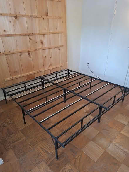 Photo of free Kingsize bed frame(stainless steel) (North bethesda) #2