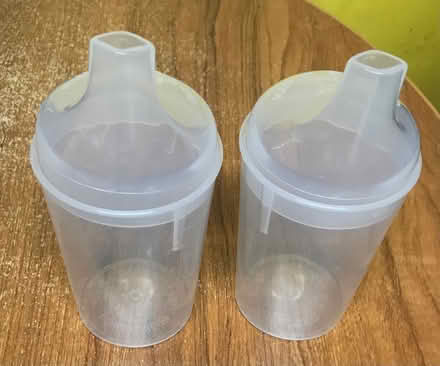 Photo of free 2 “sippy” cups - hardly used (Abbey Wood SE2) #1