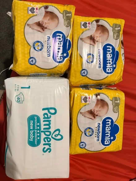 Photo of free Pack of 4 Newborn diaper (RG1) #1