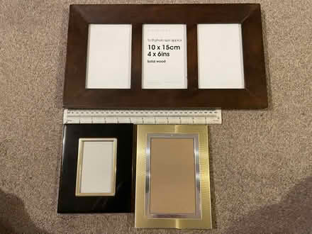 Photo of free 3 picture frames (Longbarn WA2) #1