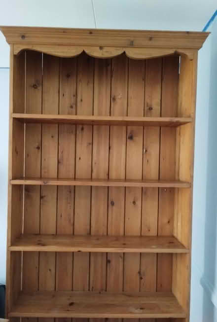 Photo of free Pine bookcase (Sevenoaks) #3