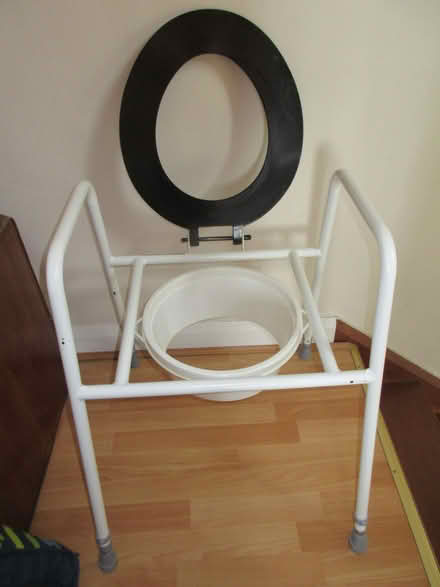 Photo of free Raised toilet seat with frame (Grange Park WA10) #1