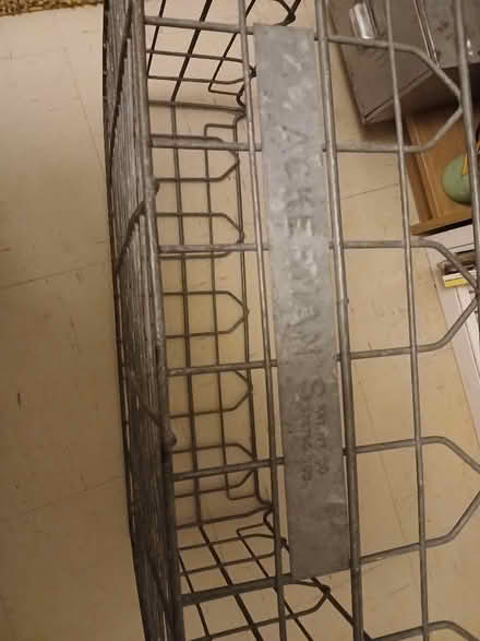 Photo of free Vintage metal free standing square rack (Bath & North East Somerset) #1