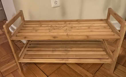 Photo of free Wooden Shoe Rack (Adams Morgan) #1