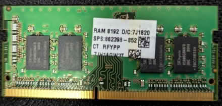 Photo of free 8gb laptop memory module (Cupertino Public Library) #2