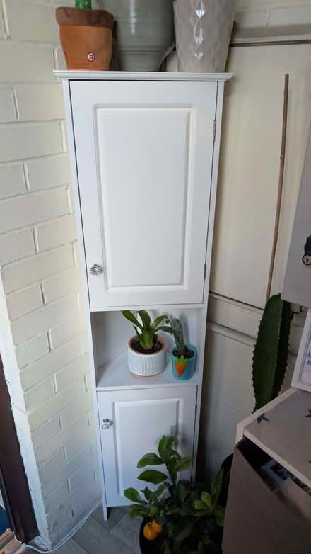 Photo of free White corner cabinet (Belle Vue WF1) #3